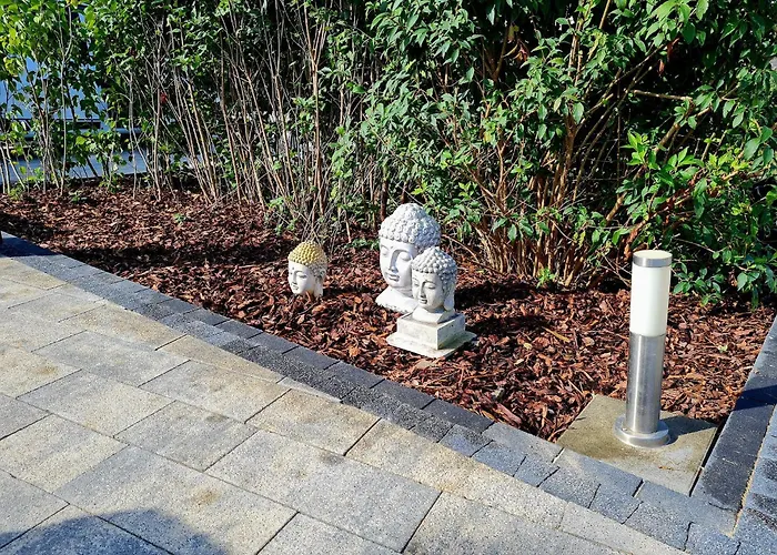 Grüner Kontaktloser Checkin Ferienhaus Stendell