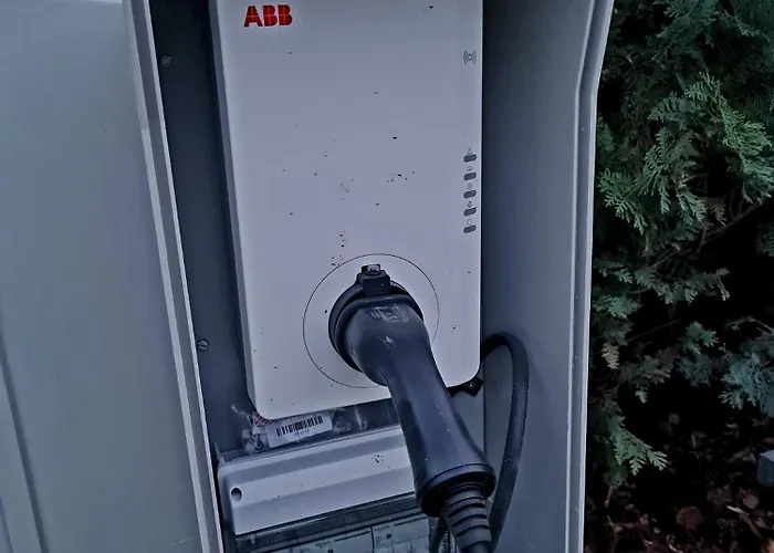 Grüner Kontaktloser Checkin Ferienhaus