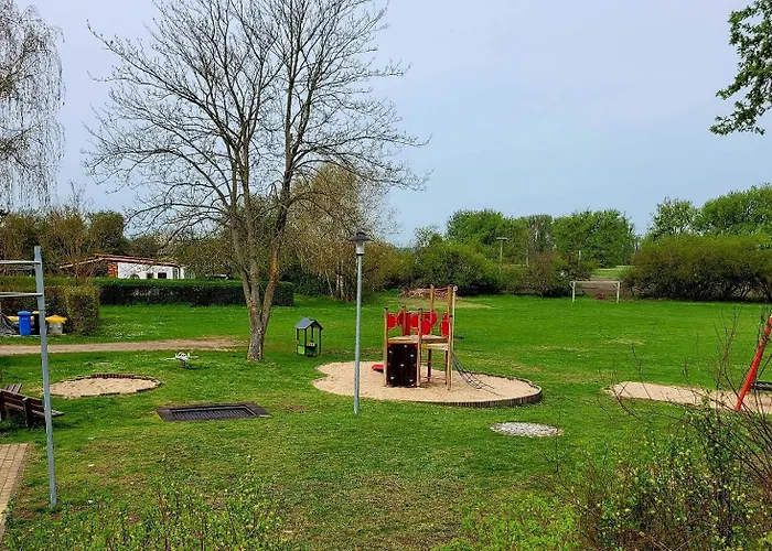Grüner Kontaktloser Checkin Ferienhaus