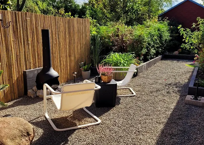 Grüner Kontaktloser Checkin Ferienhaus