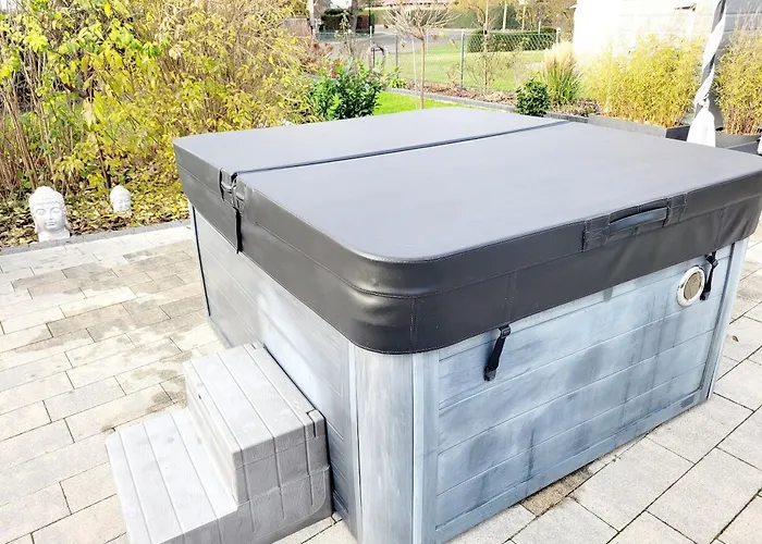 Grüner Kontaktloser Checkin Ferienhaus